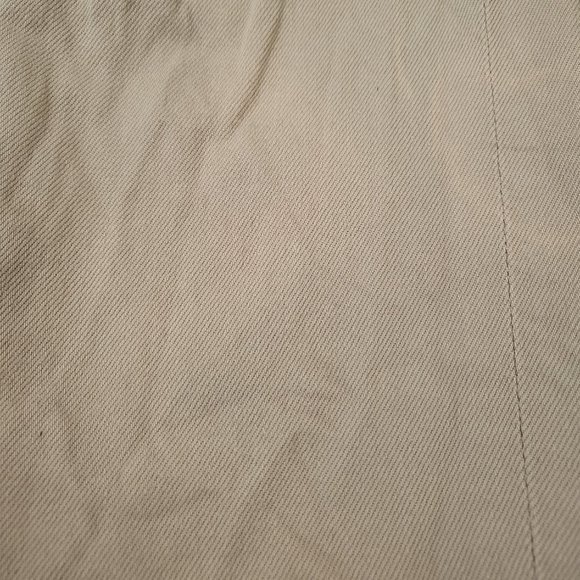 Men's STAMPD Cream Distressed Panel Denim Beige/Cream Pants - Picture 17 of 17